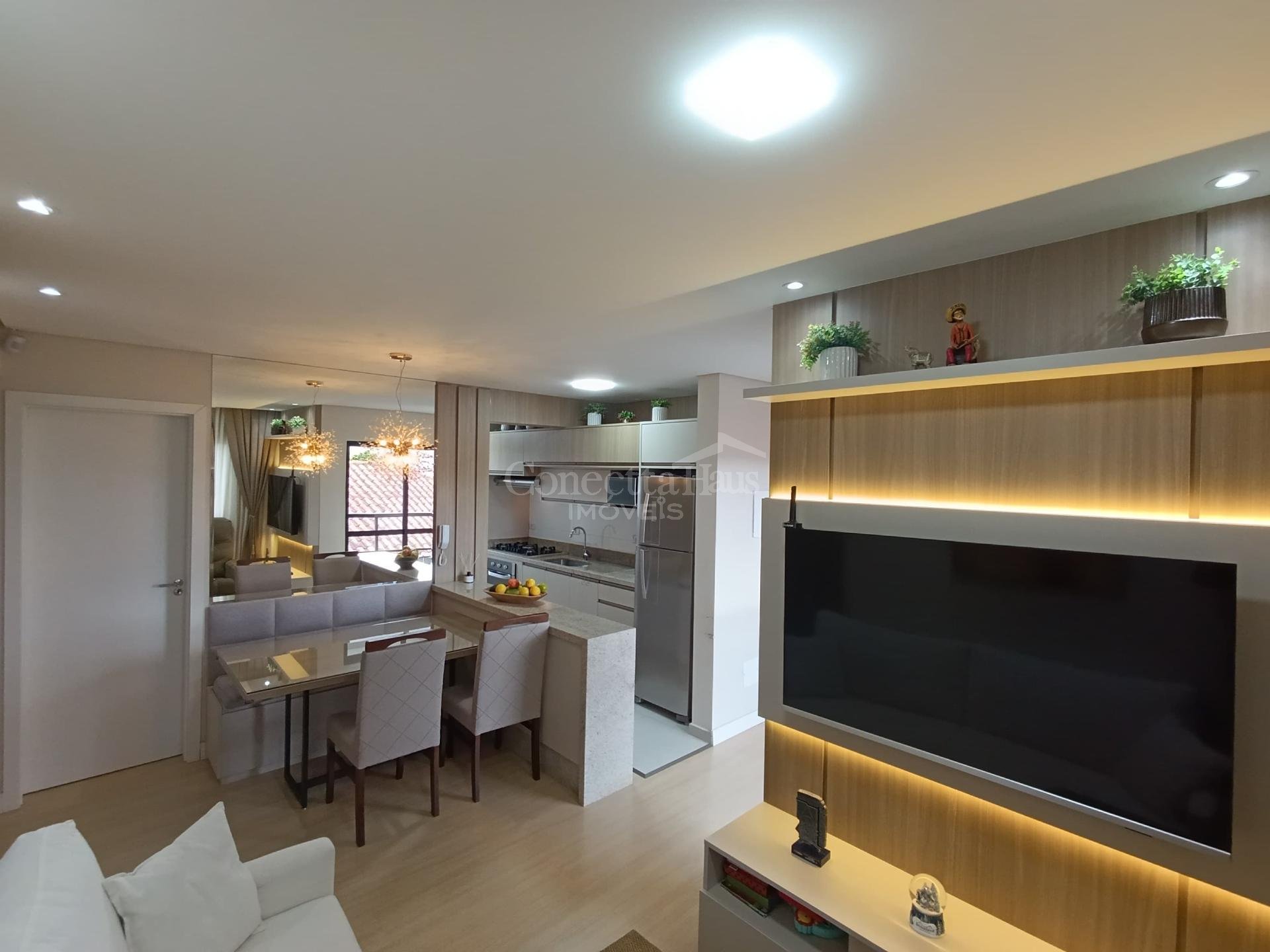Apartamento 3 quartos no Pineville  Pinhais, sacada, churrasq...