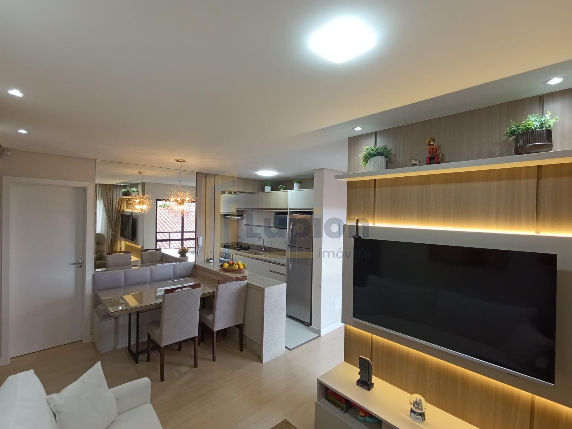 Apartamento 3 quartos no Pineville  Pinhais, sacada, churrasq...