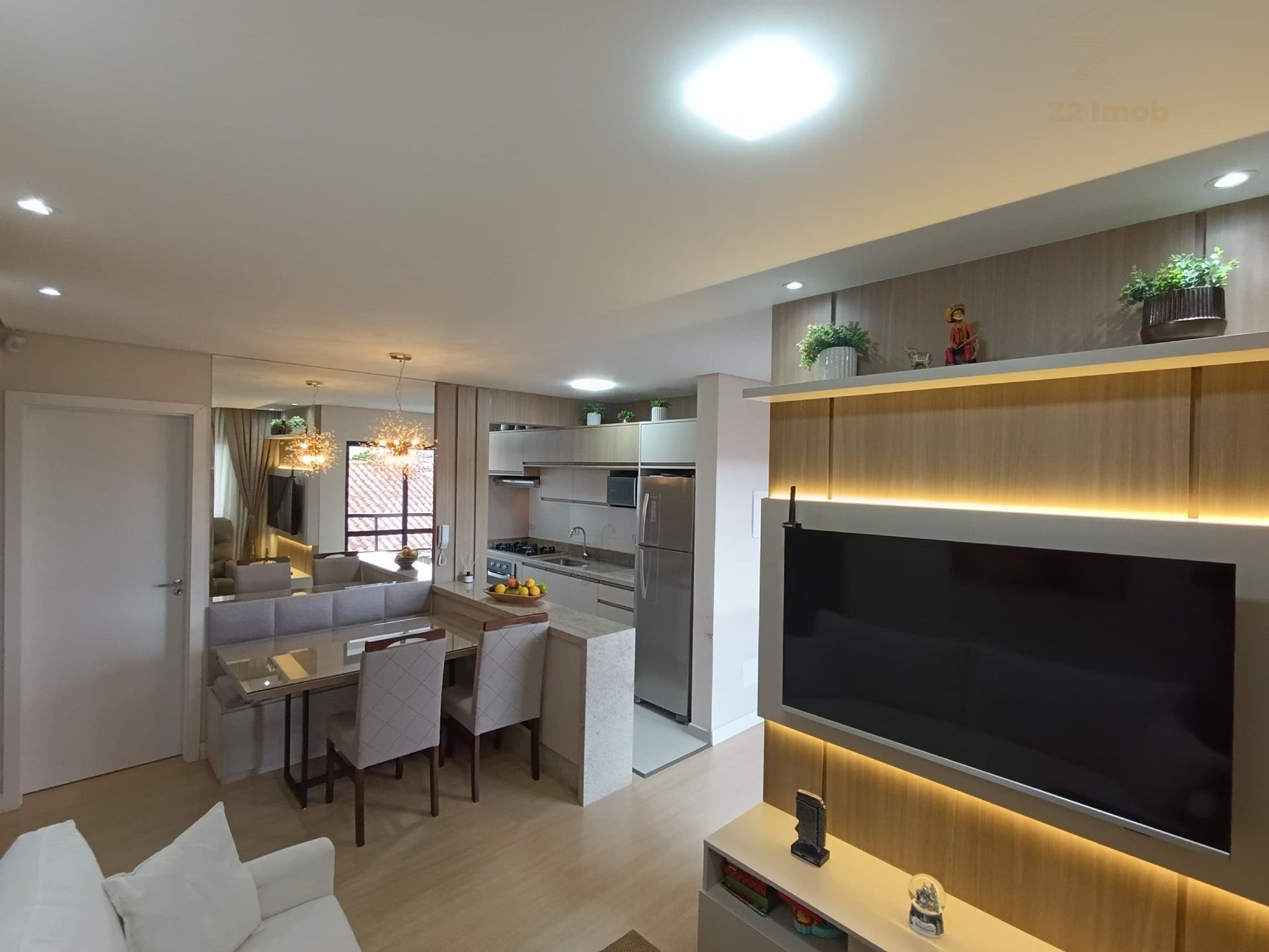 Apartamento 3 quartos no Pineville  Pinhais, sacada, churrasq...
