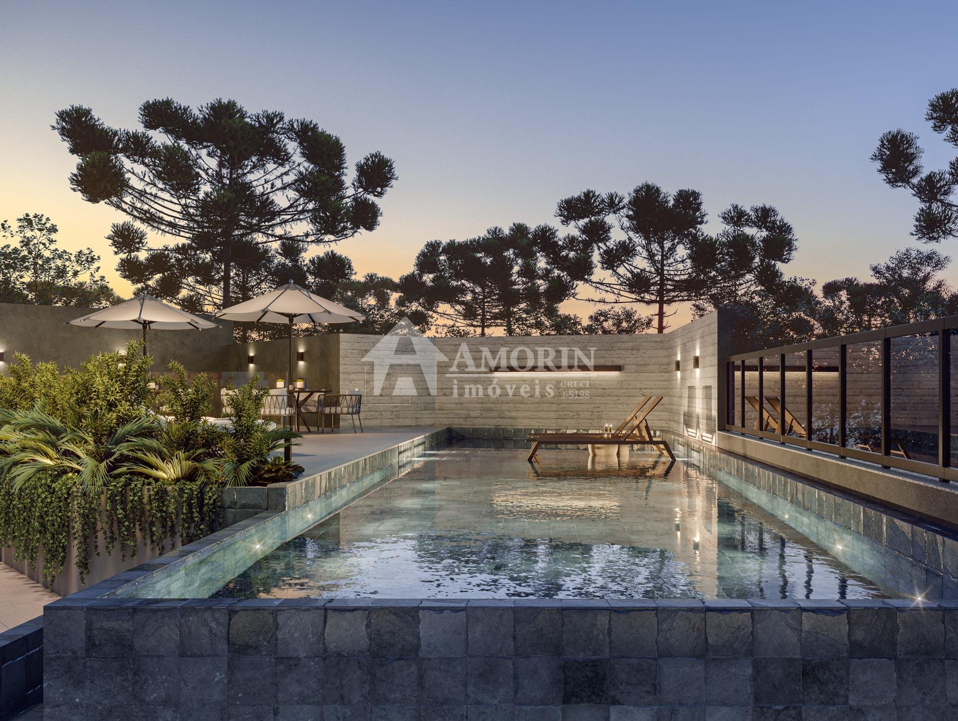 Apartamento à venda 2 quartos com 1 suite, portão, CURITIBA - PR