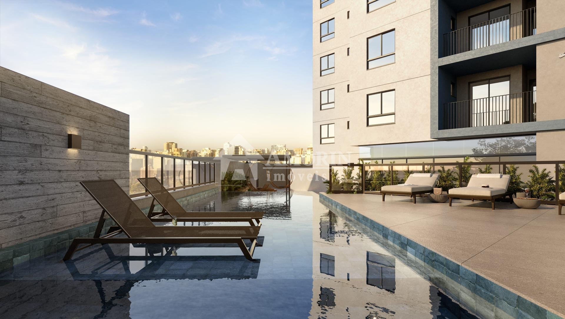 Apartamento à venda 2 quartos com 1 suite, portão, CURITIBA - PR