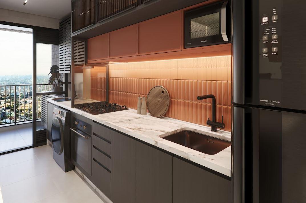 Lançamento de Apartamento com 2 quartos com suíte à venda no b...