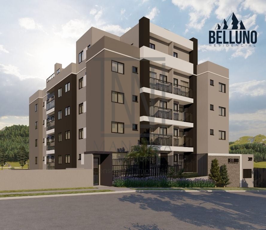 Apartamento com 2 Quartos à venda, 59 m - Centro - Pinhais PR