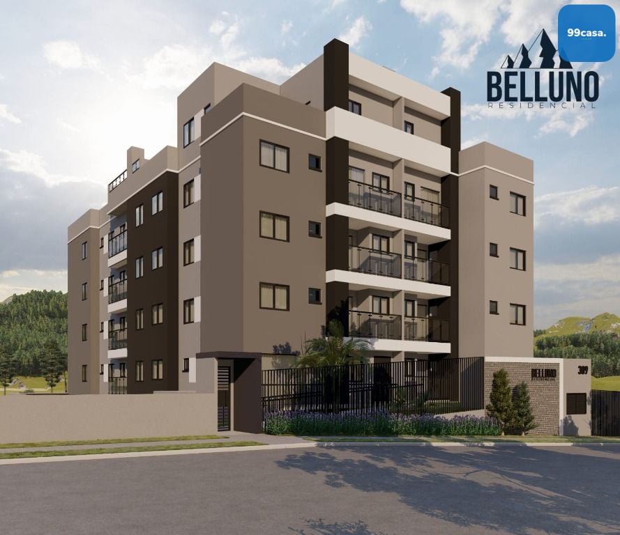 Apartamento 2 Quartos com Sacada  Centro de Pinhais, Entrega ...