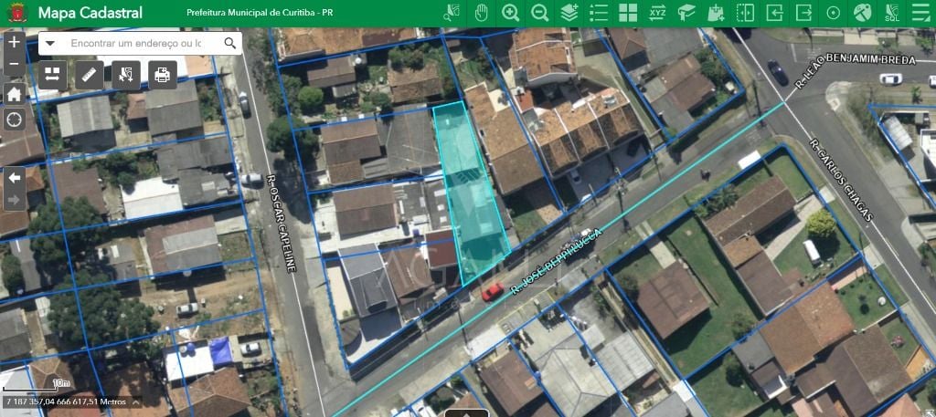 Terreno à venda, 334 m  por R  350.000,00 - São Braz - Curitib...