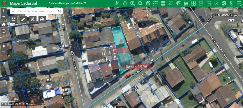 Terreno à venda, 334 m  por R  350.000,00 - São Braz - Curitiba PR