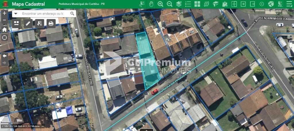 Terreno à venda, 334 m  por R  350.000,00 - São Braz - Curitib...