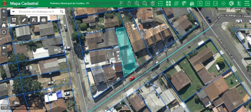Terreno à venda, 334 m  por R  350.000,00 - São Braz - Curitib...