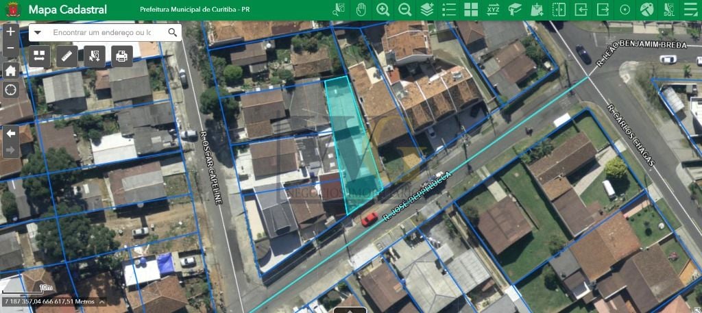 Terreno à venda, 334 m  por R  350.000,00 - São Braz - Curitib...