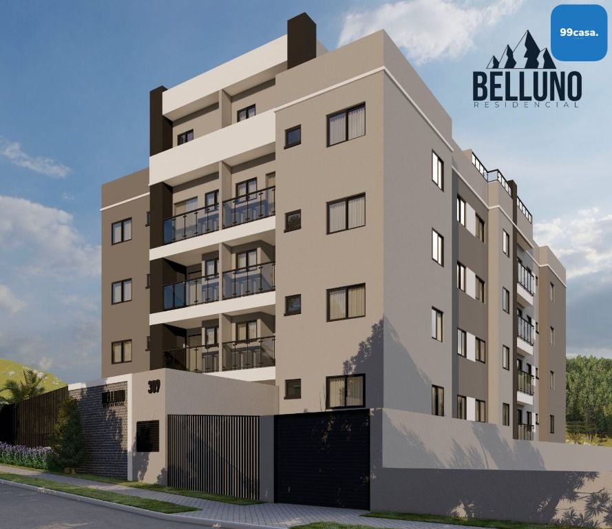 Apartamento 2 Quartos com Sacada  Centro de Pinhais, Entrega ...