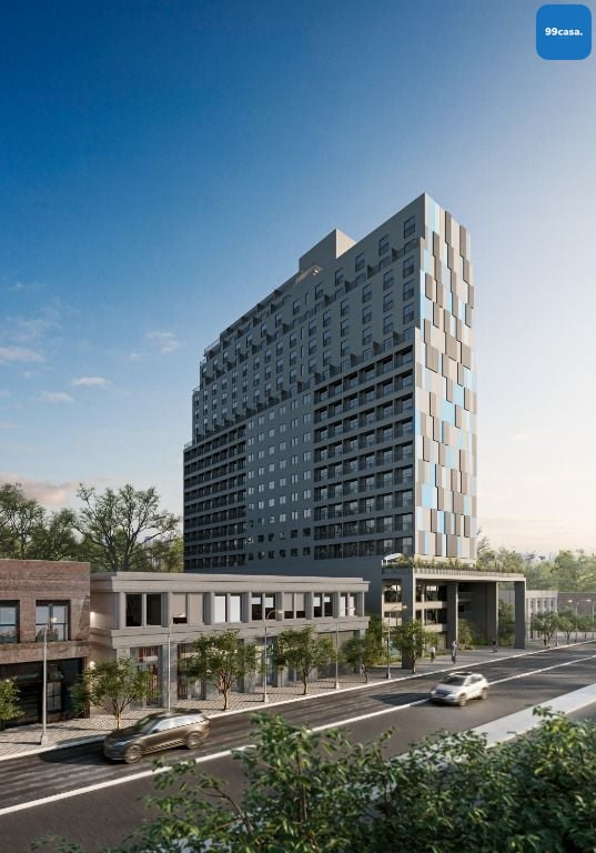 Studio com 1 dormitório à venda, água verde, CURITIBA - PR