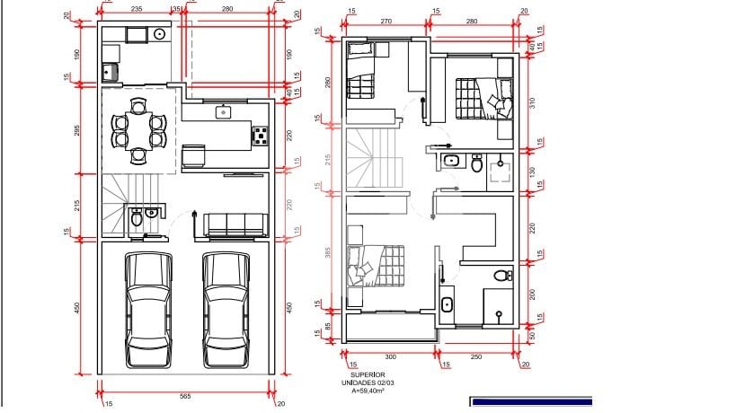 Sobrado com 3 Quartos à venda, 122 m  - Campo Comprido - Curit...