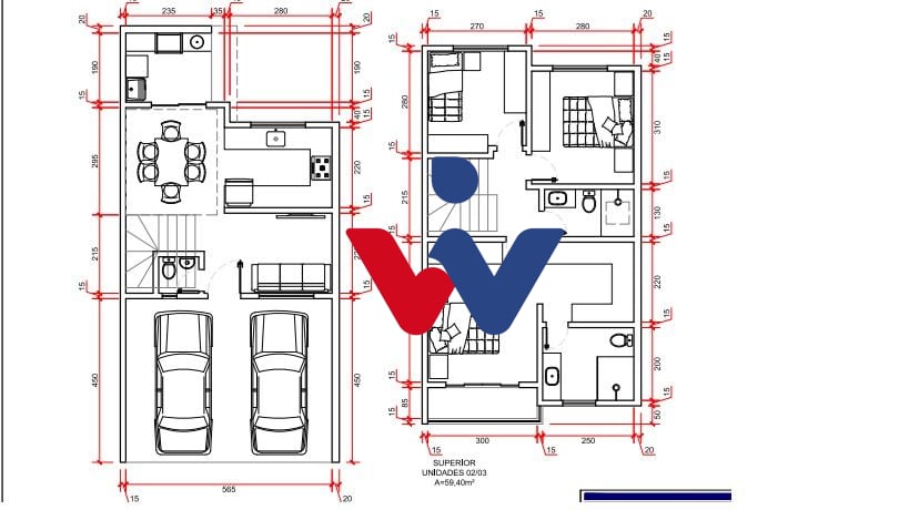 Sobrado com 3 Quartos à venda, 122 m  - Campo Comprido - Curit...
