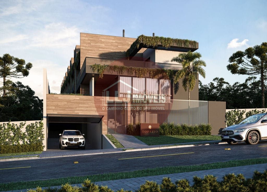 Sobrado em condominio fechado com 3 dormitórios à venda, 226 m  por R  1.950.000 - Mercês - Curitiba