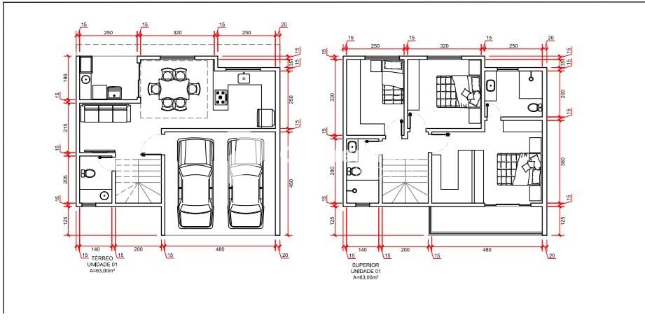 Sobrado com 3 Quartos à venda, 126 m  Campo Comprido - Curitib...