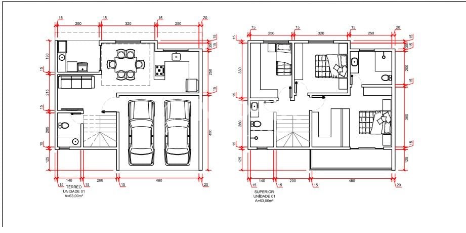 Sobrado com 3 Quartos à venda, 126 m  Campo Comprido - Curitib...