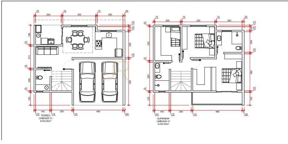 Sobrado com 3 Quartos à venda, 126 m  Campo Comprido - Curitib...