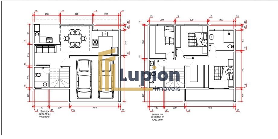 Sobrado com 3 Quartos à venda, 126 m  Campo Comprido - Curitib...
