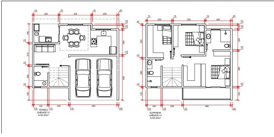 Sobrado com 3 Quartos à venda, 126 m  Campo Comprido - Curitib...