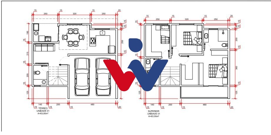 Sobrado com 3 Quartos à venda, 126 m  Campo Comprido - Curitib...