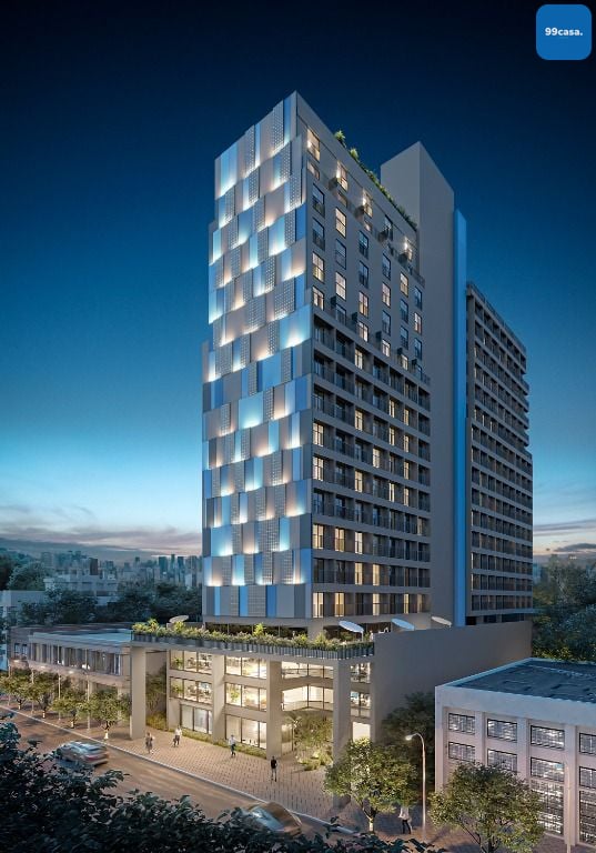 Studio com 1 dormitório à venda, água verde, CURITIBA - PR