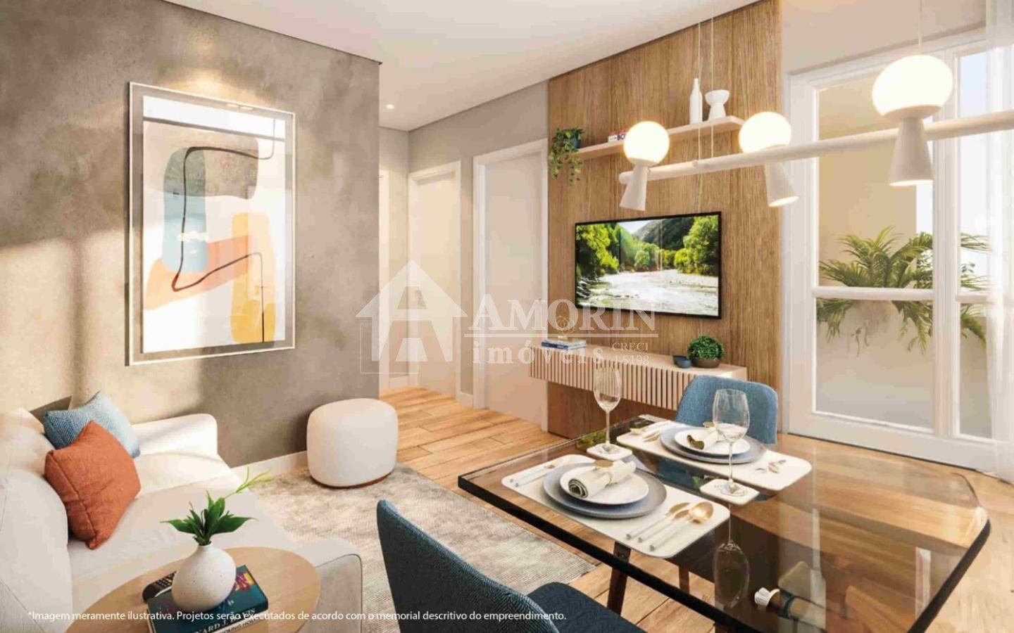 Apartamento de 2 Quartos - São José dos Pinhais PR