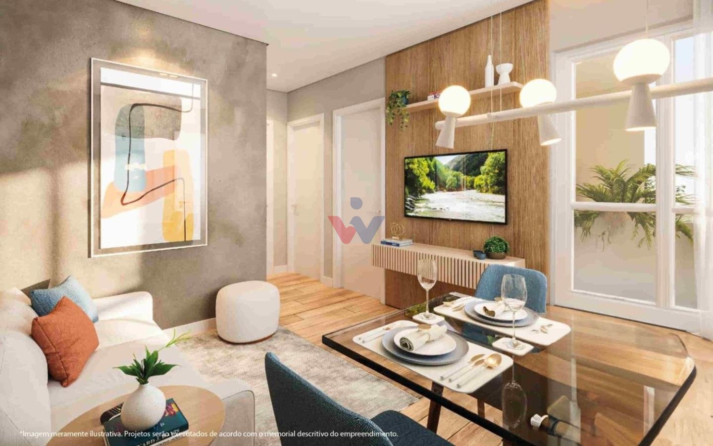 Apartamento de 2 Quartos - São José dos Pinhais PR