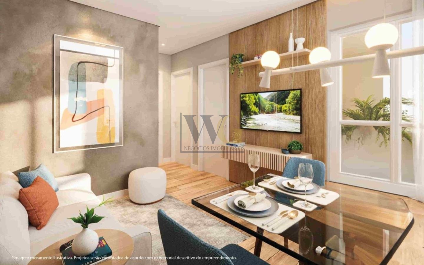 Apartamento de 2 Quartos - São José dos Pinhais PR
