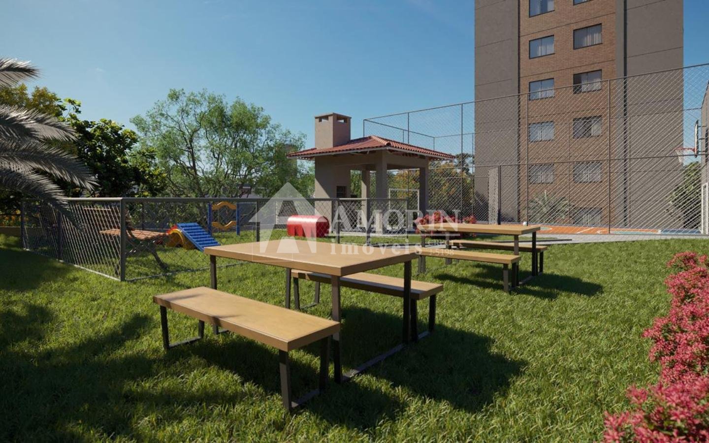 Apartamento com 2 dormitórios à venda- Costeira - Araucária PR