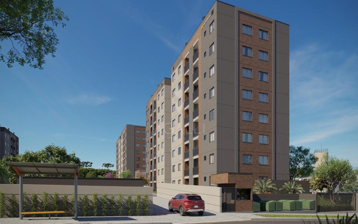 Apartamento com 2 dormitórios à venda- Costeira - Araucária PR