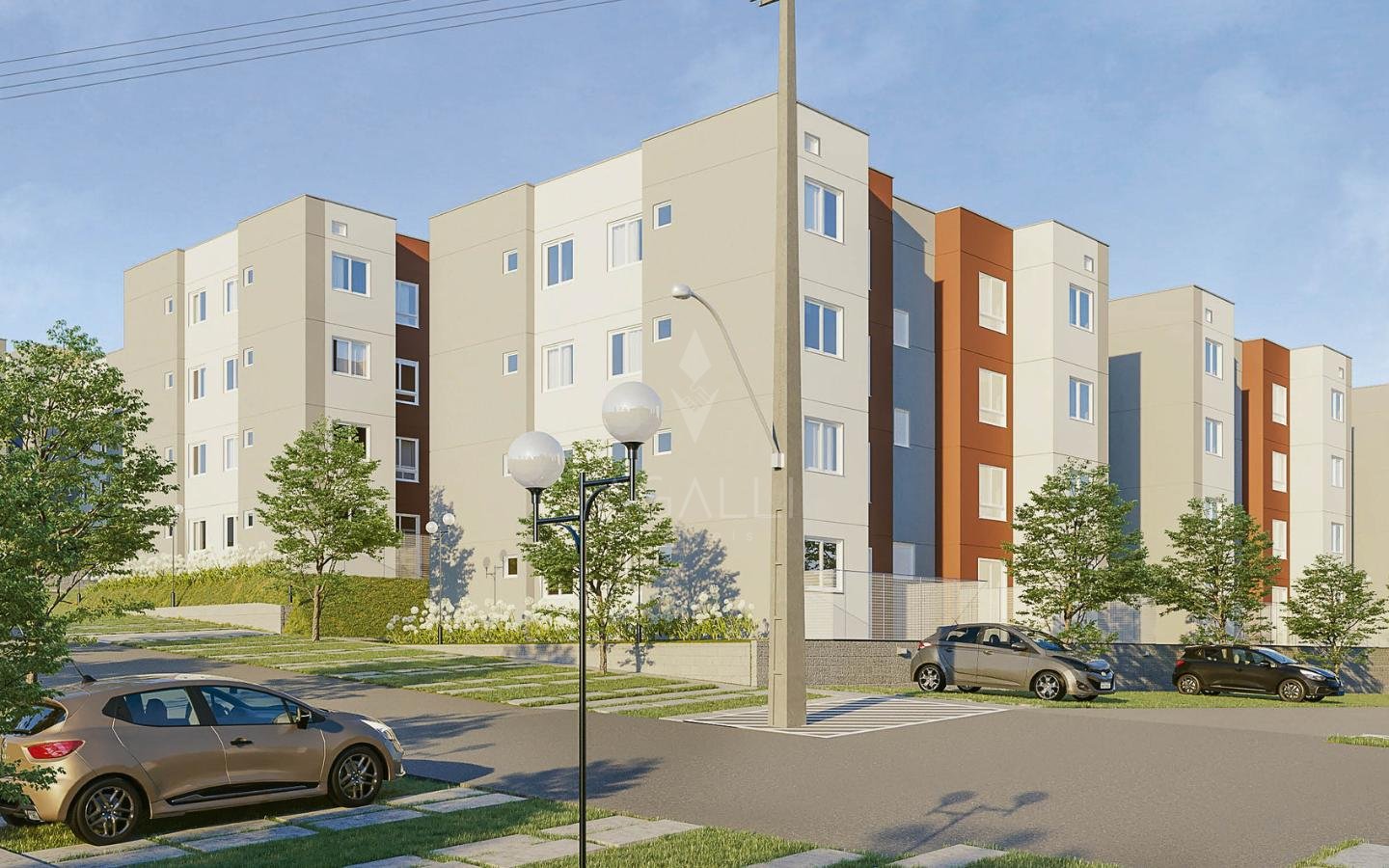 Apartamento com 2 dormitórios à venda- Lamenha Grande - Almira...