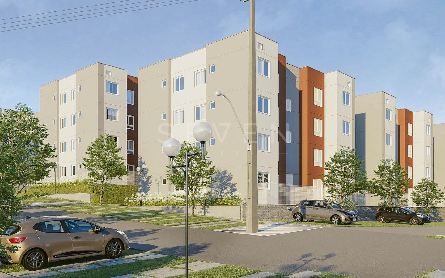 Apartamento com 2 dormitórios à venda- Lamenha Grande - Almira...