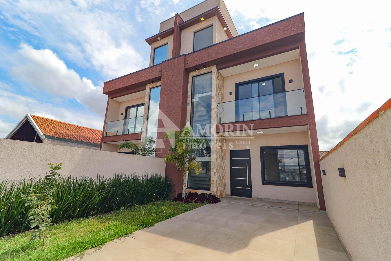 Sobrado à venda 3 quartos, eucaliptos, FAZENDA RIO GRANDE - PR