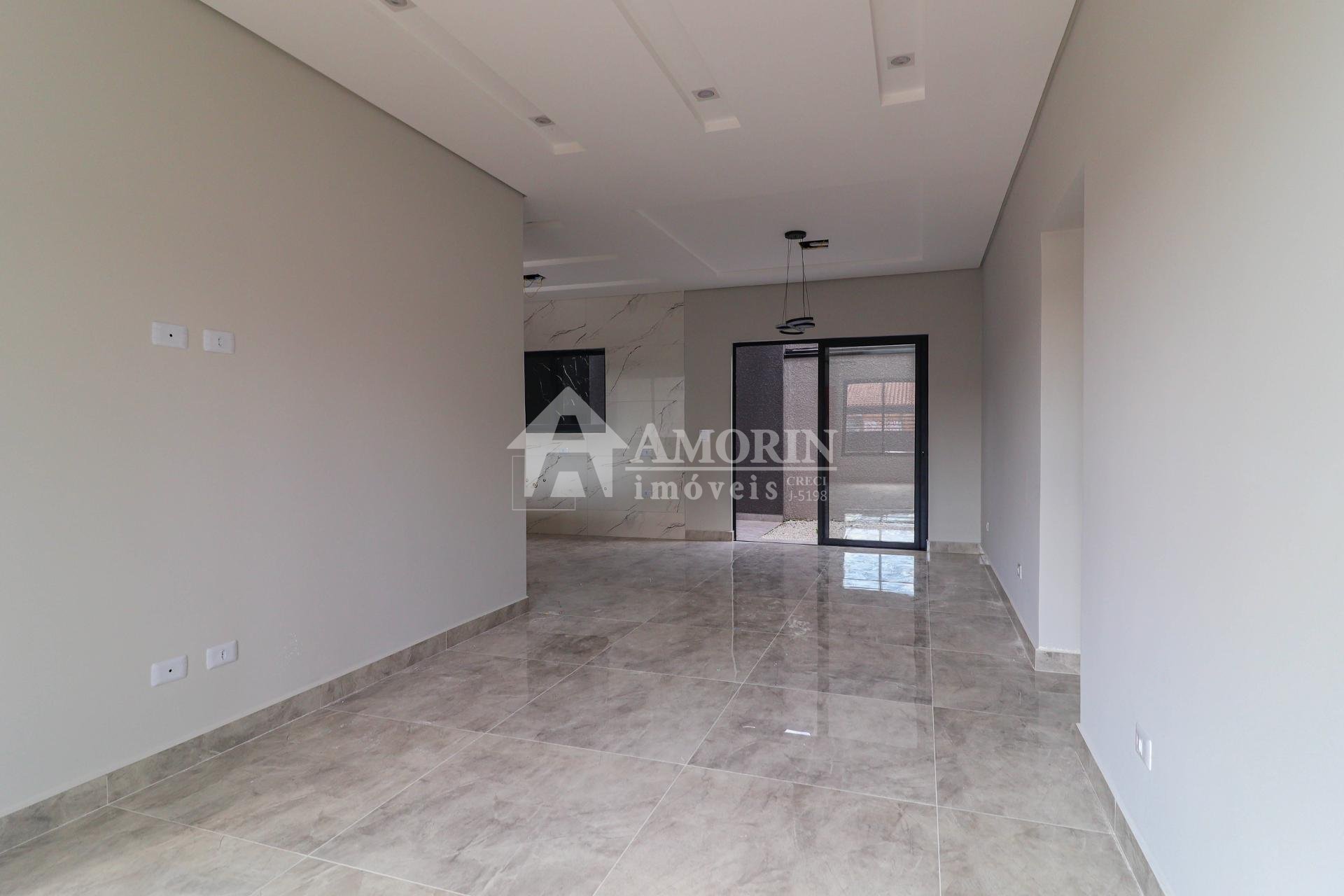 Sobrado Moderno no Bairro Gralha Azul  Fazenda Rio Grande