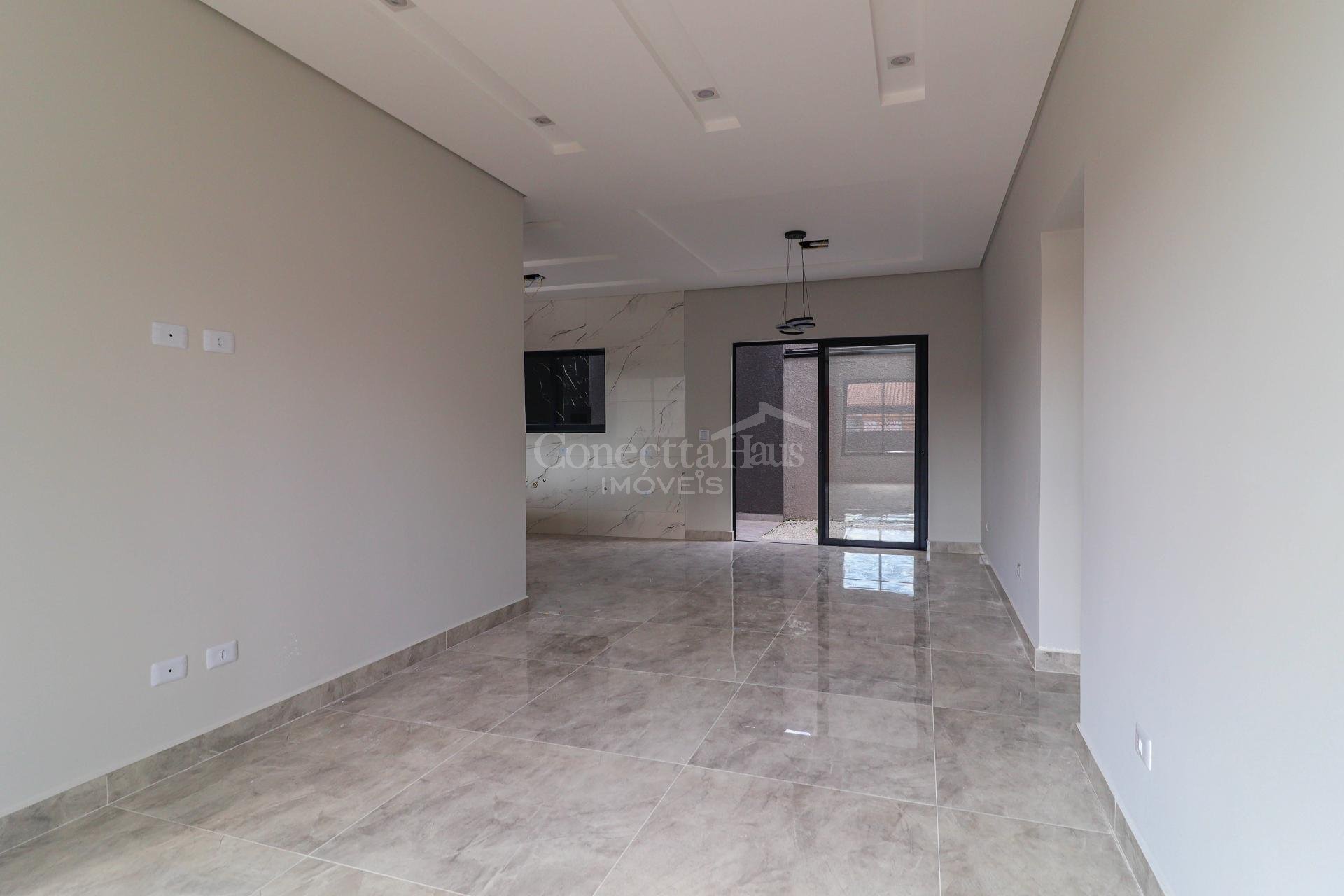 Sobrado Moderno no Bairro Gralha Azul  Fazenda Rio Grande