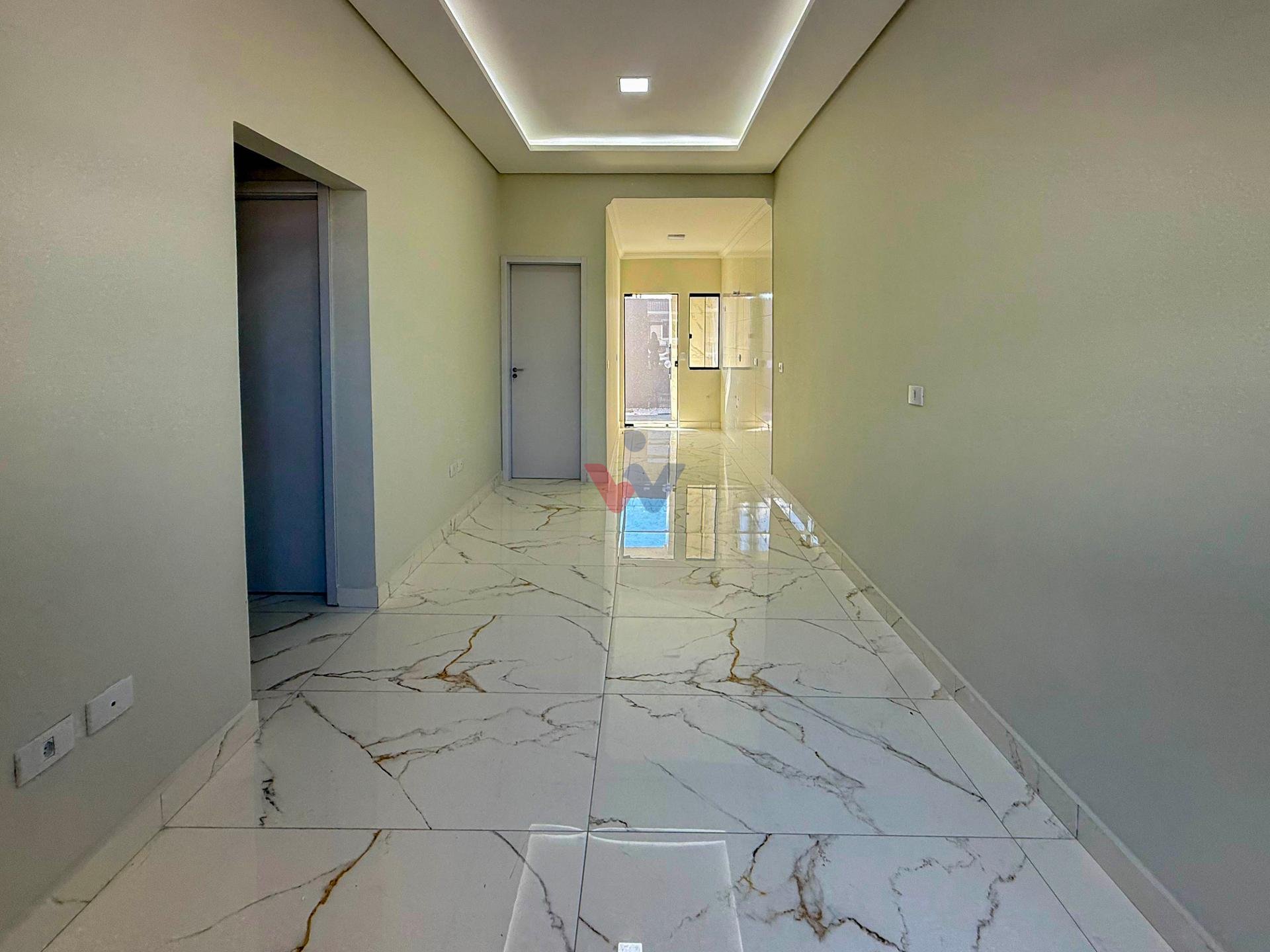 Casa com Suíte e Churrasqueira no Nações  Fazenda Rio Grande