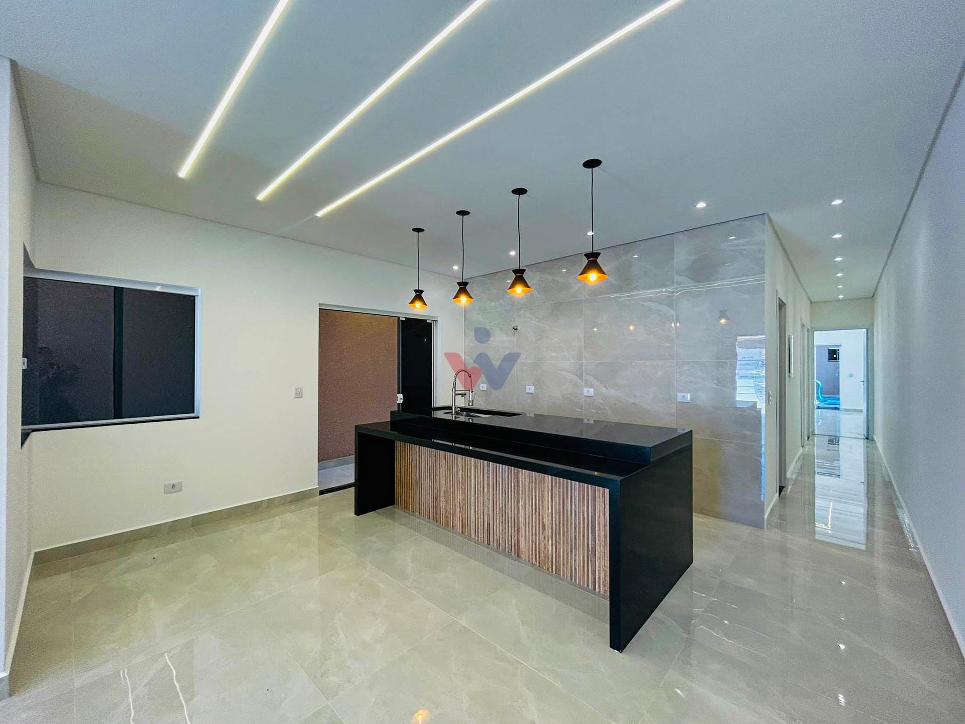 Casa moderna 3 quartos com suíte, piscina e área gourmet no Pi...