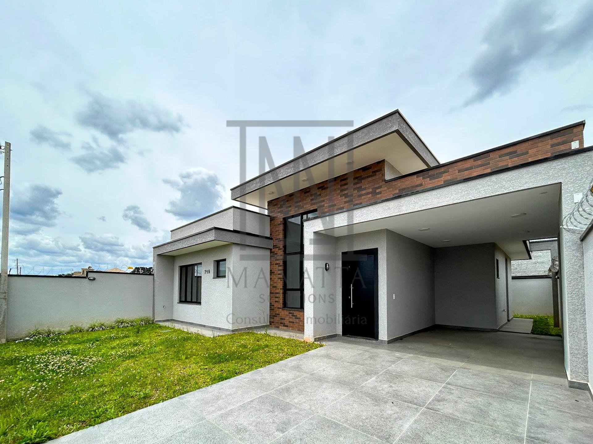 Casa 3 Quartos com Suíte e Área Gourmet no Green Field - Eucal...