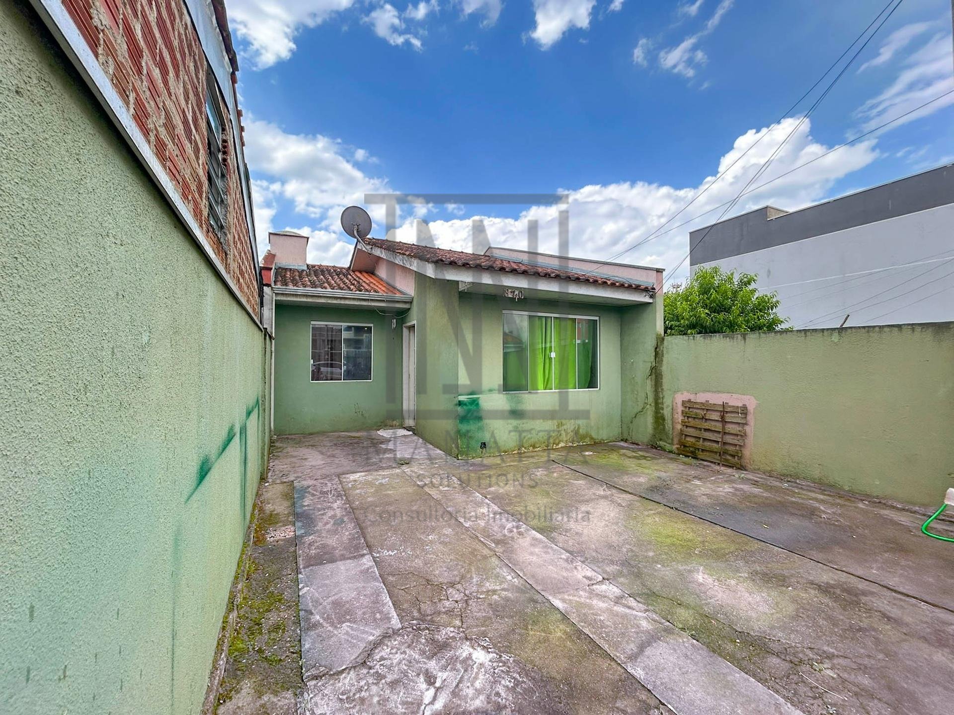 Casa 2 Quartos no Iguaçu com Terreno nos Fundos - Fazenda Rio ...