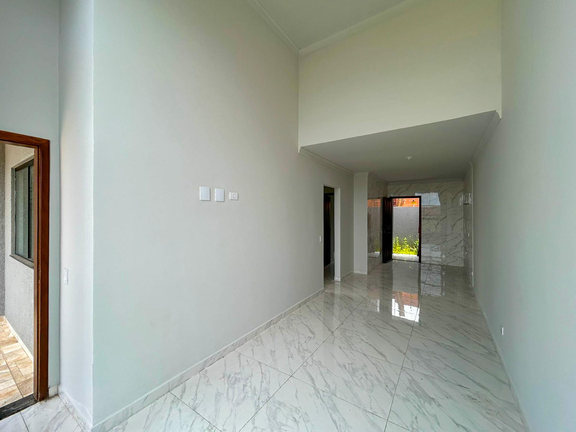 Casa 3 Quartos com Fachada Moderna e Churrasqueira no Bairro N...