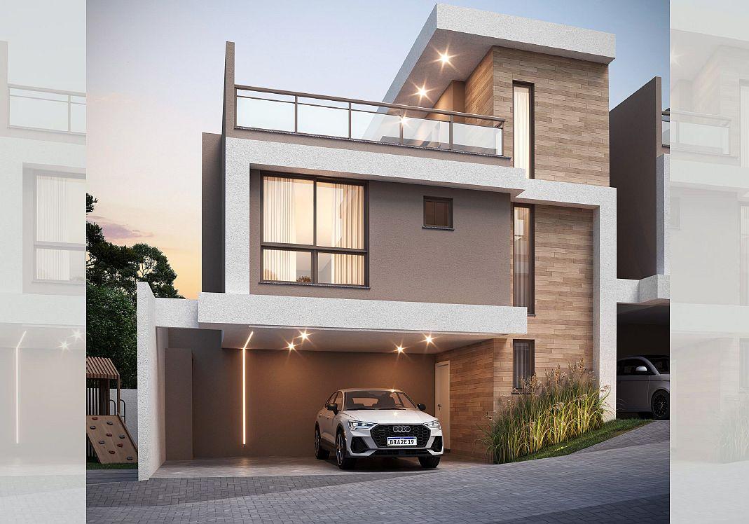 Casas em Condomínio - Santa Felicidade - Curitiba - Preços Pro...