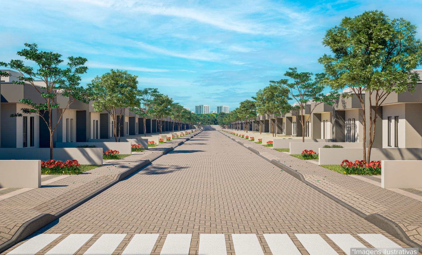 Casas em condomínio fechado com 02 dormitórios, Residencial Recanto do Iguaçu