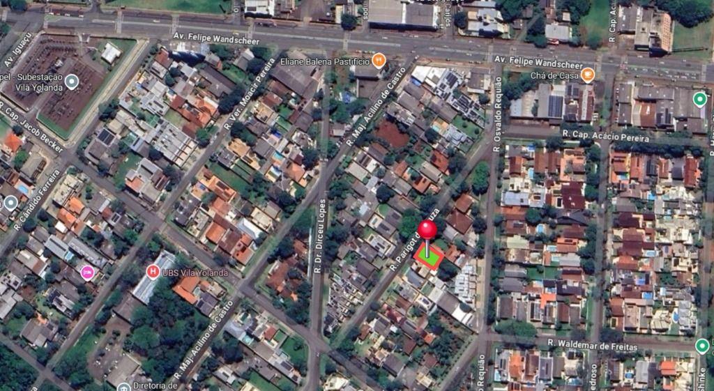 Terreno residencial à venda com àrea de 520m2 na Vila Yolanda, Foz do Iguaçu