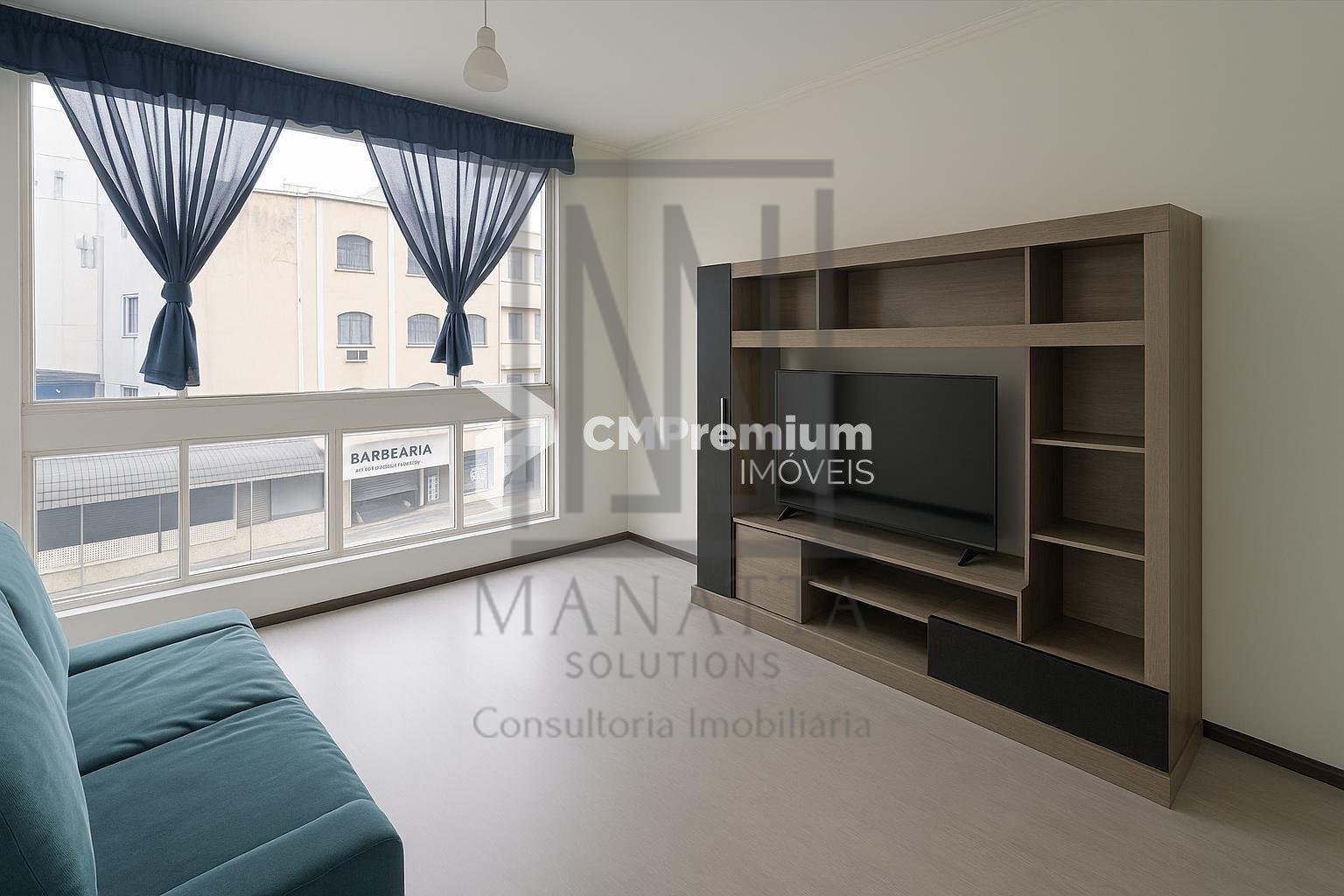 Apartamento 1 quarto à venda no Centro de Curitiba   45m 