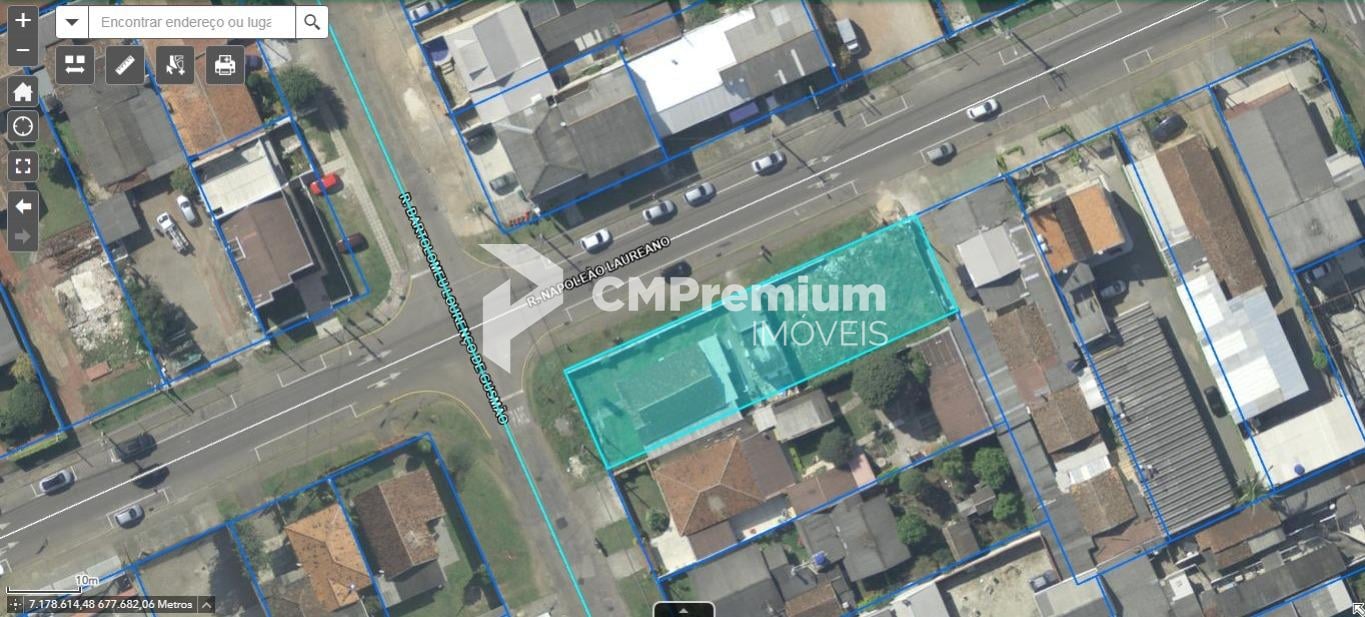 Terreno no Bairro Boqueirão Curitiba PR por R  795.000,00.