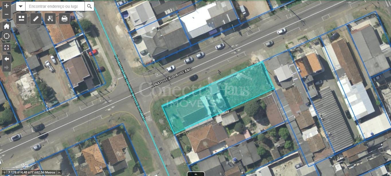 Terreno no Bairro Boqueirão Curitiba PR por R  795.000,00.