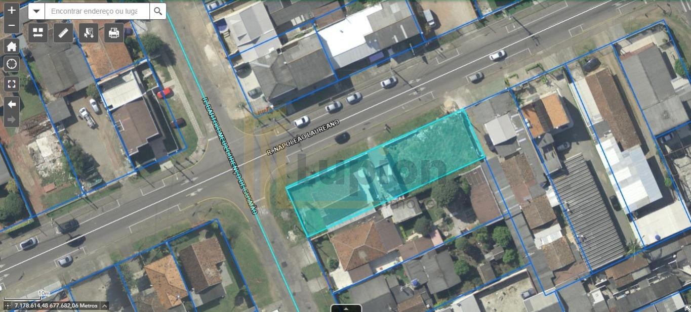 Terreno no Bairro Boqueirão Curitiba PR por R  795.000,00.