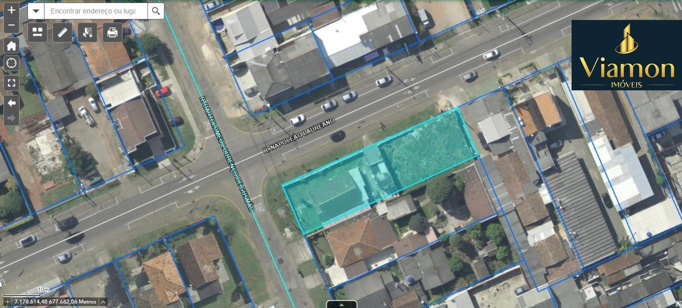Terreno no Bairro Boqueirão Curitiba PR por R  795.000,00.