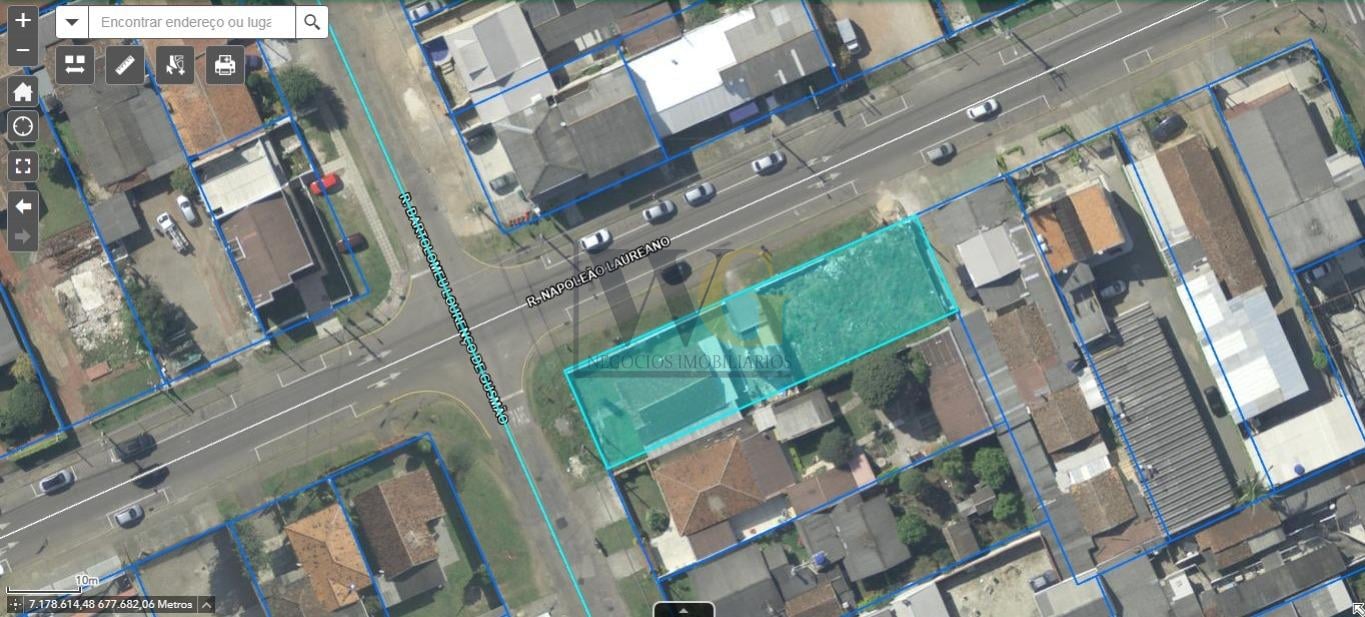 Terreno no Bairro Boqueirão Curitiba PR por R  795.000,00.