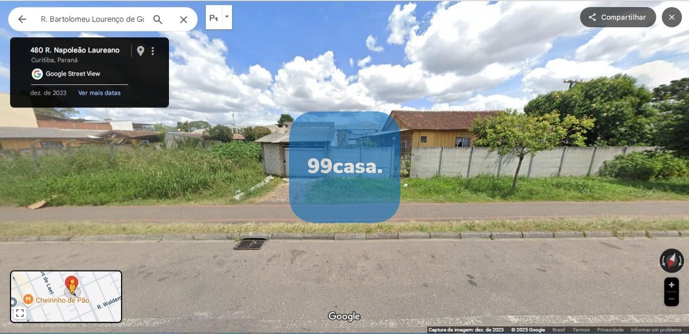 Terreno no Bairro Boqueirão Curitiba PR por R  795.000,00.